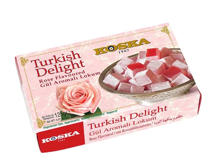 Rose Flavoured Turkish Deliight