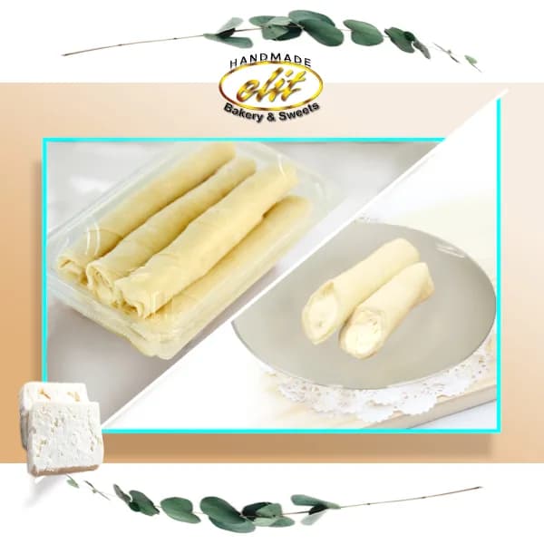 Sigara Borek with White Cheese (Uncooked)